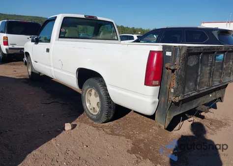 1997 Chevrolet C1500 Fleetside W/T из США, поврежденный, VIN 1GCEC14W6VZ138243